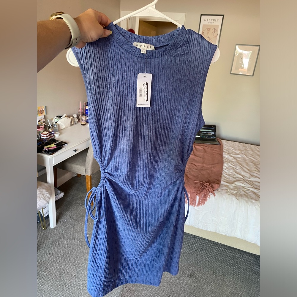 Blue Beach Dress - NWT/L